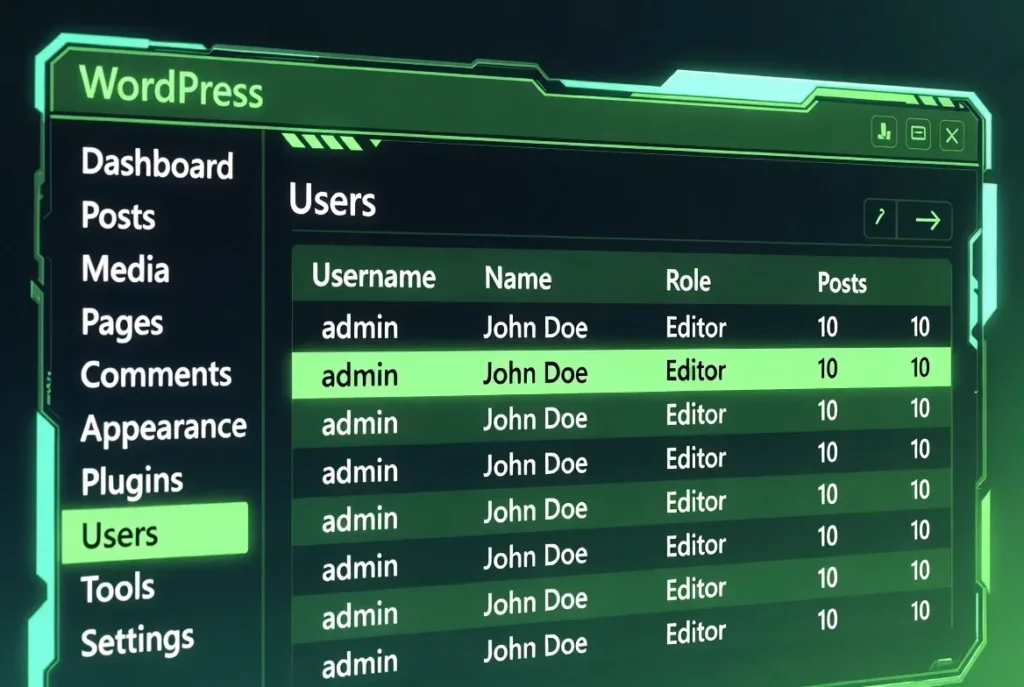 Níveis de classificação de usuários do WordPress Níveis de classificação de usuários no Wordpress